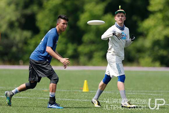 Day 2 of USA Ultimate D-III College Championships
