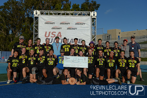 Brute Squad Second Place Team Photo - USA Ultimate Club Champs 2