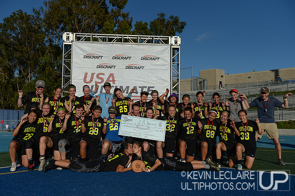 Brute Squad Second Place Team Photo - USA Ultimate Club Champs 2