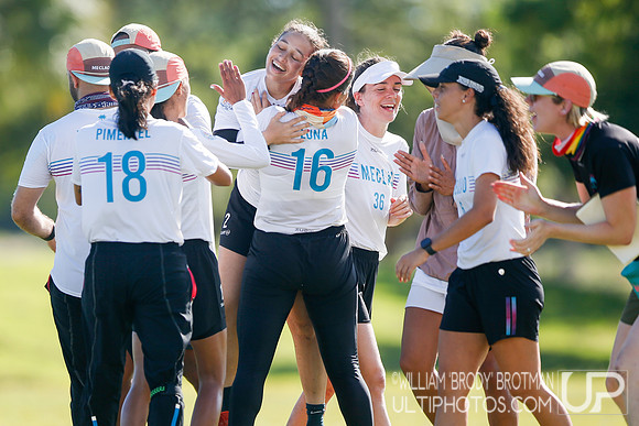 Day 2 of WFDF 2023 Pan American Ultimate Championships.