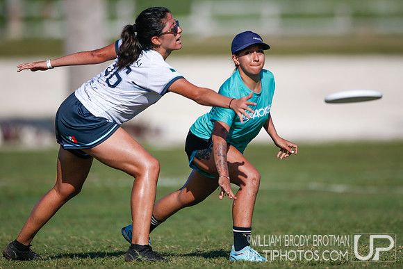 Day 2 of WFDF 2023 Pan American Ultimate Championships.