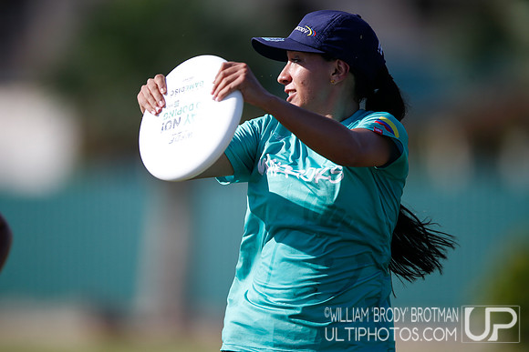 Day 2 of WFDF 2023 Pan American Ultimate Championships.