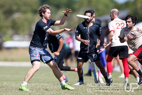 Day 2 of WFDF 2023 Pan American Ultimate Championships.