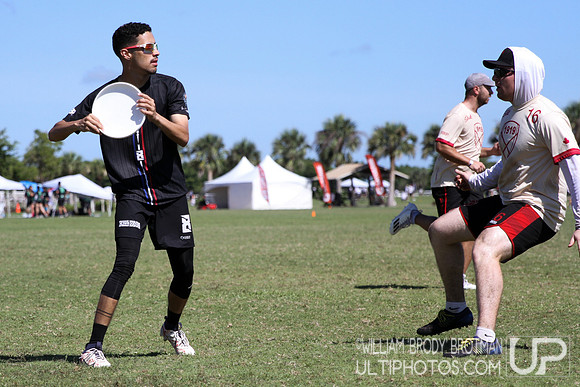 Day 2 of WFDF 2023 Pan American Ultimate Championships.