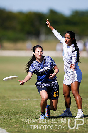 Day 2 of WFDF 2023 Pan American Ultimate Championships.
