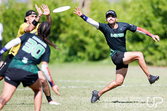 Day 2 of WFDF 2023 Pan American Ultimate Championships.