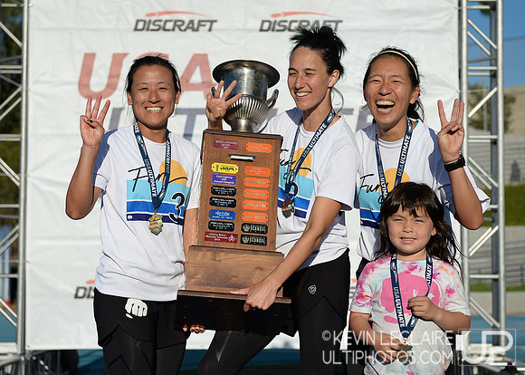 Women's Awards Ceremony - USA Ultimate Club Champs 2021
