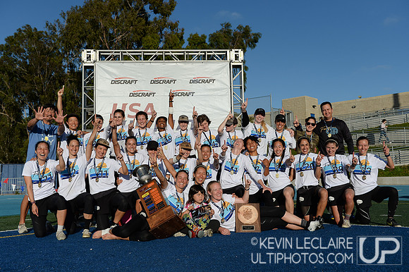 Fury Champions Team Photo - Women's Awards Ceremony - USA Ultima