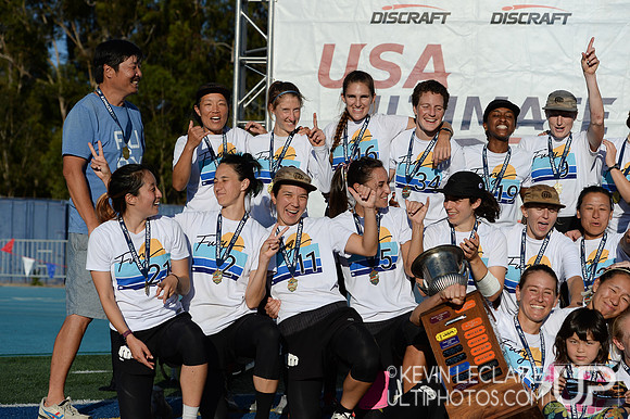 Women's Awards Ceremony - USA Ultimate Club Champs 2021