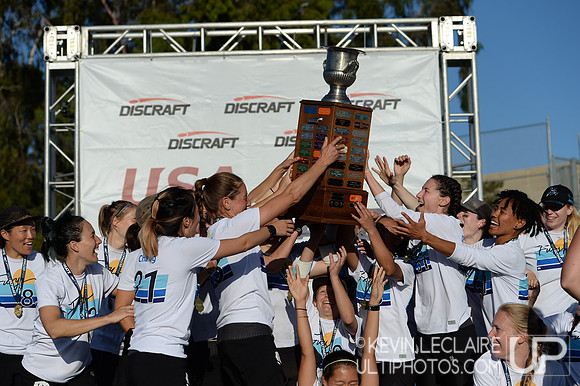 Women's Awards Ceremony - USA Ultimate Club Champs 2021