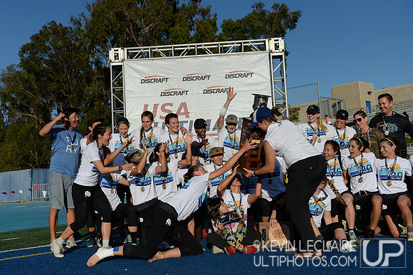 Women's Awards Ceremony - USA Ultimate Club Champs 2021