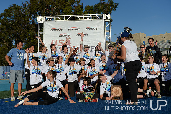 Women's Awards Ceremony - USA Ultimate Club Champs 2021