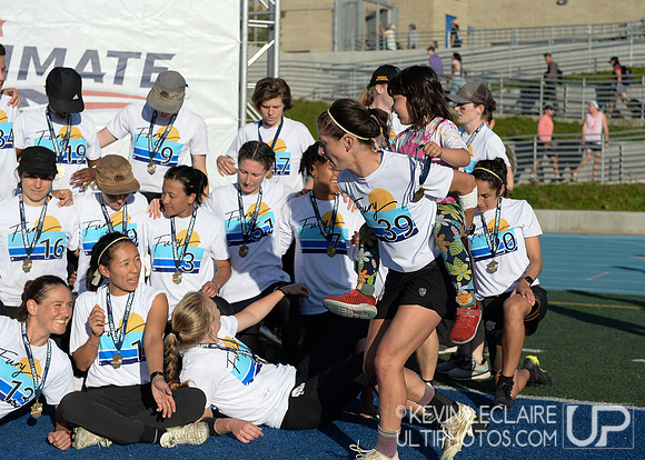 Women's Awards Ceremony - USA Ultimate Club Champs 2021