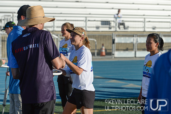 Women's Awards Ceremony - USA Ultimate Club Champs 2021