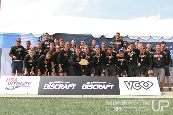 Day 2 of USA Ultimate D-III College Championships