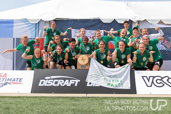 Day 2 of USA Ultimate D-III College Championships