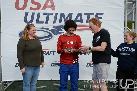 Peter Farricker Spirit Award - USA Ultimate Club Champs 2021