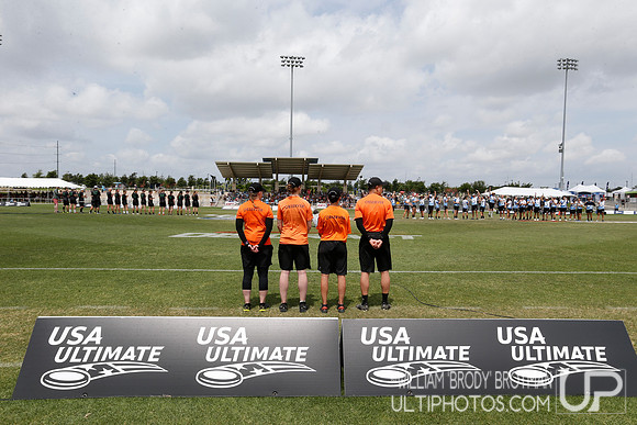 Day 4 of  USA Ultimate D-I College Championships