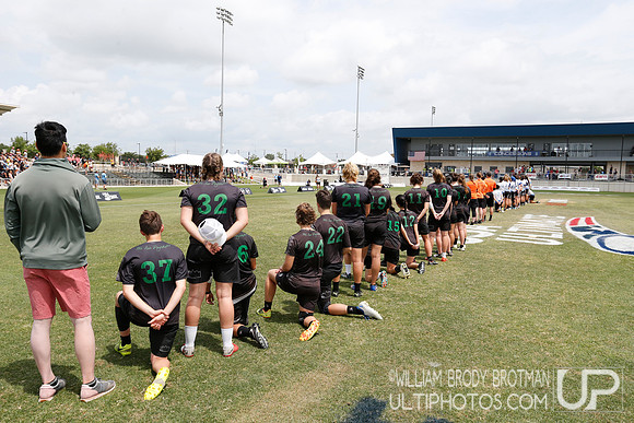 Day 4 of  USA Ultimate D-I College Championships