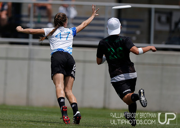 Day 4 of  USA Ultimate D-I College Championships