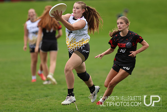 Saturday action at the USA Ultimate Youth Club Championships in