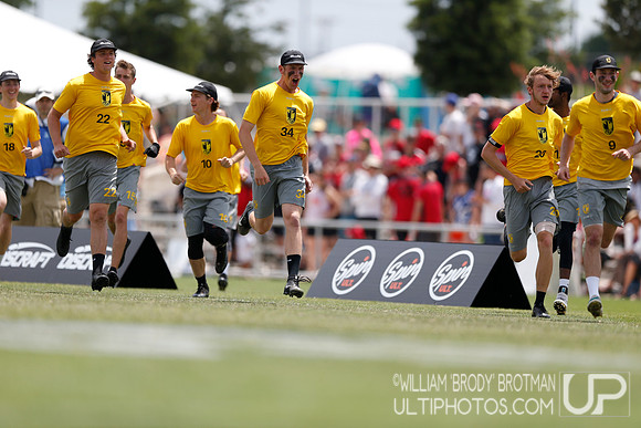 Day 3 of  USA Ultimate D-I College Championships