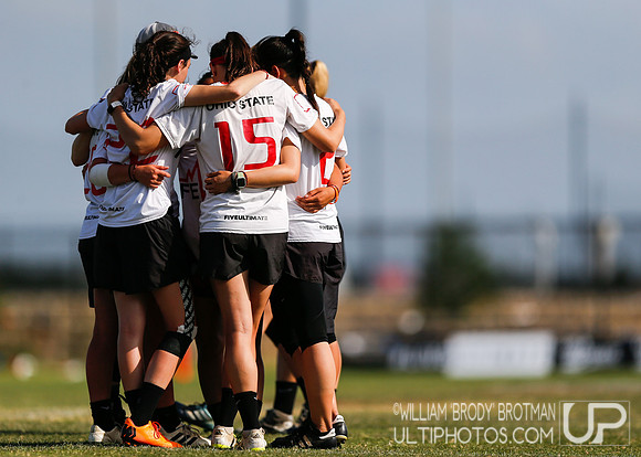 Day 3 of USA Ultimate D-I College Championships