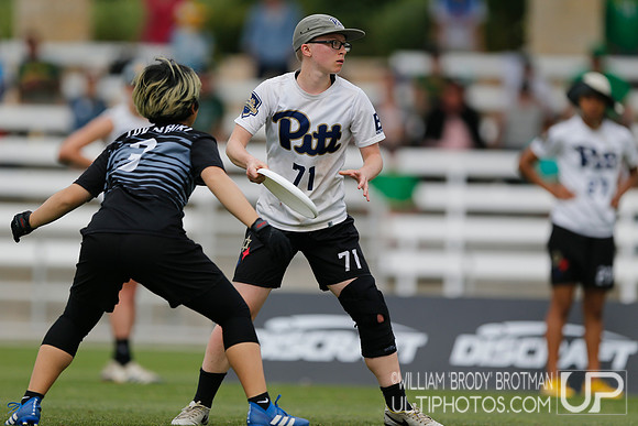 Day 2 of  USA Ultimate D-I College Championships