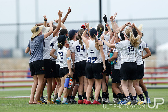 Day 2 of  USA Ultimate D-I College Championships