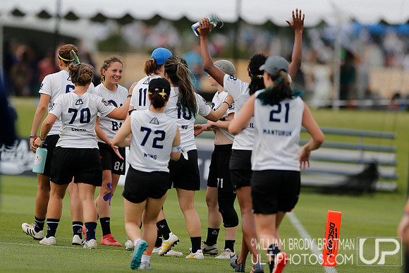 Day 2 of  USA Ultimate D-I College Championships