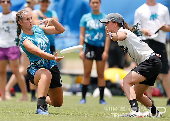 Day 2 of  USA Ultimate D-I College Championships