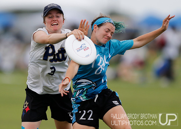 Day 2 of  USA Ultimate D-I College Championships