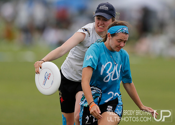 Day 2 of  USA Ultimate D-I College Championships