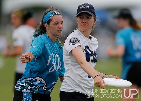 Day 2 of  USA Ultimate D-I College Championships