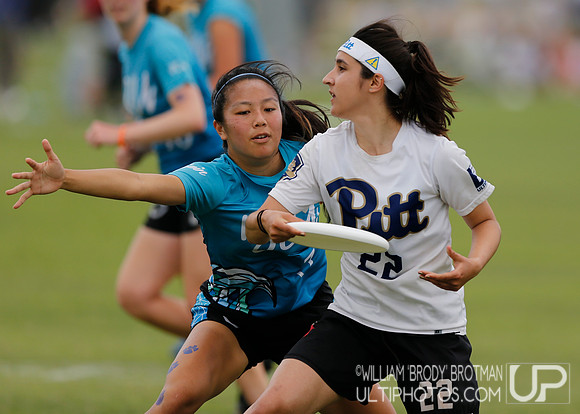 Day 2 of  USA Ultimate D-I College Championships