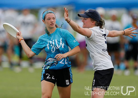 Day 2 of  USA Ultimate D-I College Championships