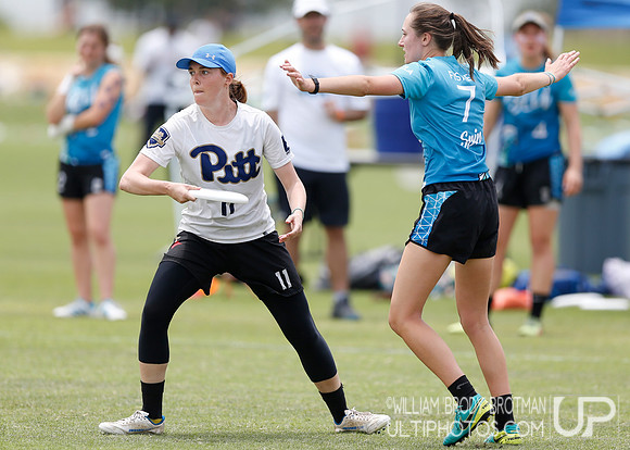Day 2 of  USA Ultimate D-I College Championships