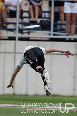 Day 2 of  USA Ultimate D-I College Championships