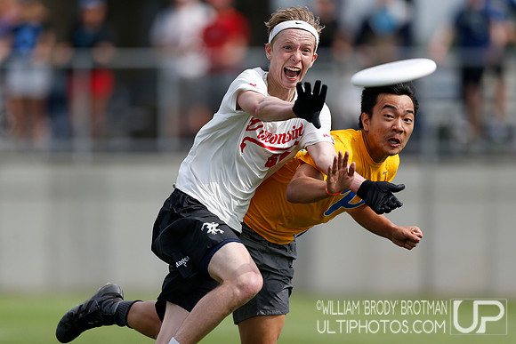 Day 2 of  USA Ultimate D-I College Championships