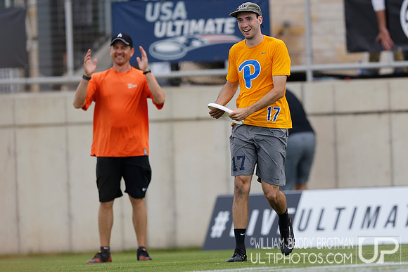 Day 2 of  USA Ultimate D-I College Championships