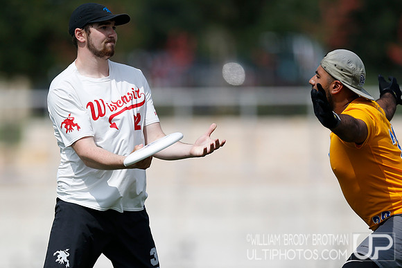 Day 2 of  USA Ultimate D-I College Championships
