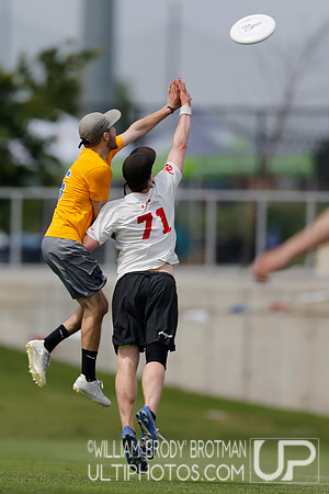 Day 2 of  USA Ultimate D-I College Championships