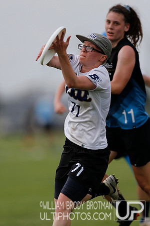 Day 1 of  USA Ultimate D-I College Championships