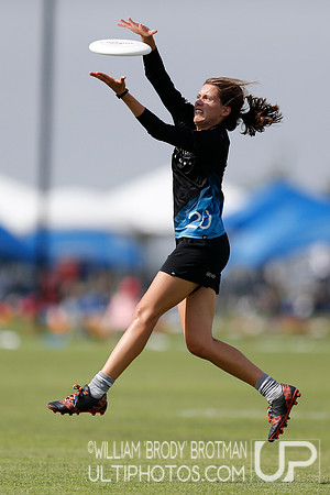 Day 1 of  USA Ultimate D-I College Championships