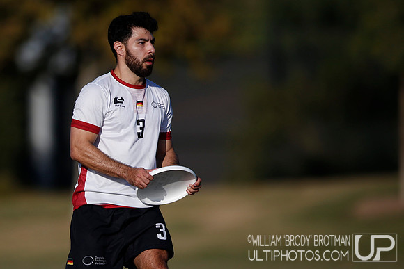 Day 1 of the WFDF 2024 World Masters Ultimate Championships