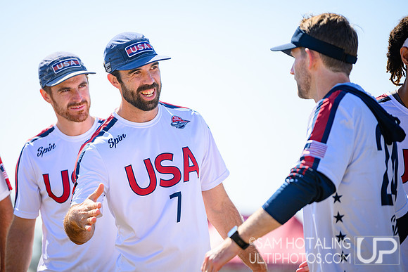 Men’s finals during World Ultimate Championships at Runaway Bay Precinct
