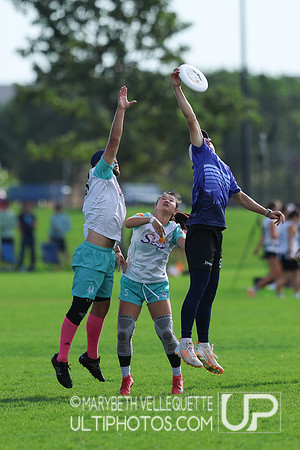 Saturday action at the USA Ultimate Youth Club Championships in