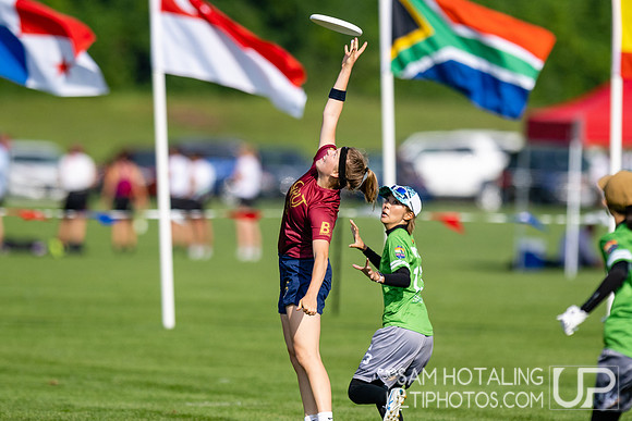 GRUT vs RATELS in pool play at World Ultimate Club Championships