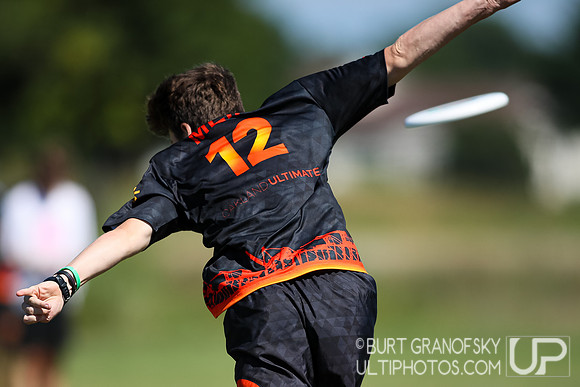 USA Ultimate YCC 2022 -- U17 Boys Semifinals Action