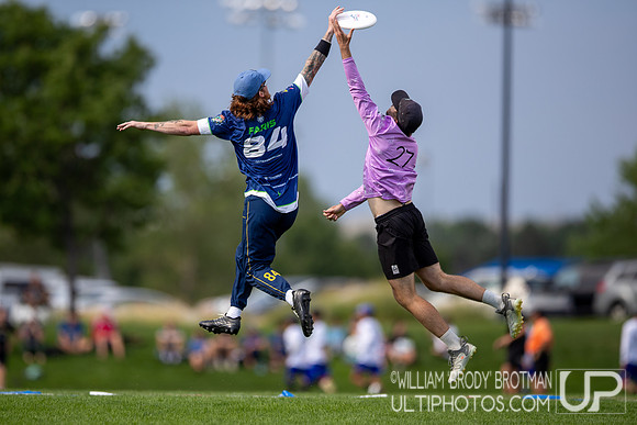 Day 1 of the USA Ultimate U.S. Open ICC Championships
